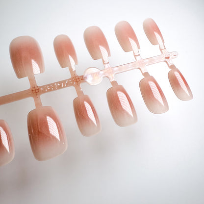 Blush Sheer – Press-on Fingernägel, Ombre, Nude und Naturfarben – NEXANAILS®