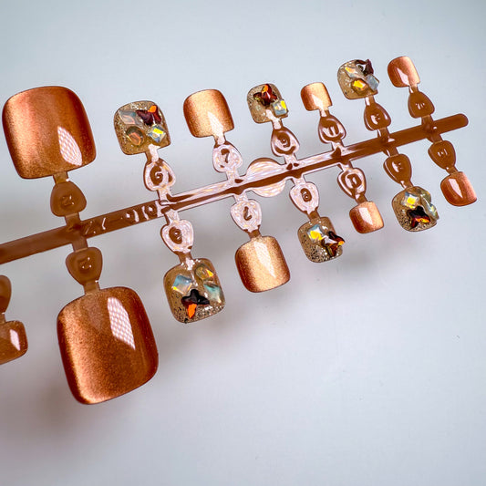 Amber Flame | Luxe Pedicure