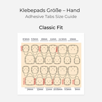 Klebepads für Press-on Fingernägel – Hände – Zubehör für Press-on-Nägel – NEXANAILS®